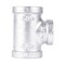 B & K STZ Industries 3/4 in. FIP each X 3/4 in. D FIP 1/2 in. D FIP Galvanized Malleable Iron Tee 311UPRT-343412 - alternate 1